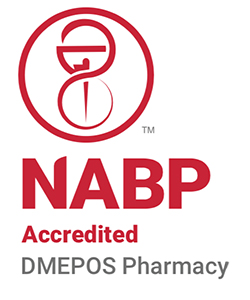NABP DMEPOS accreditation seal.