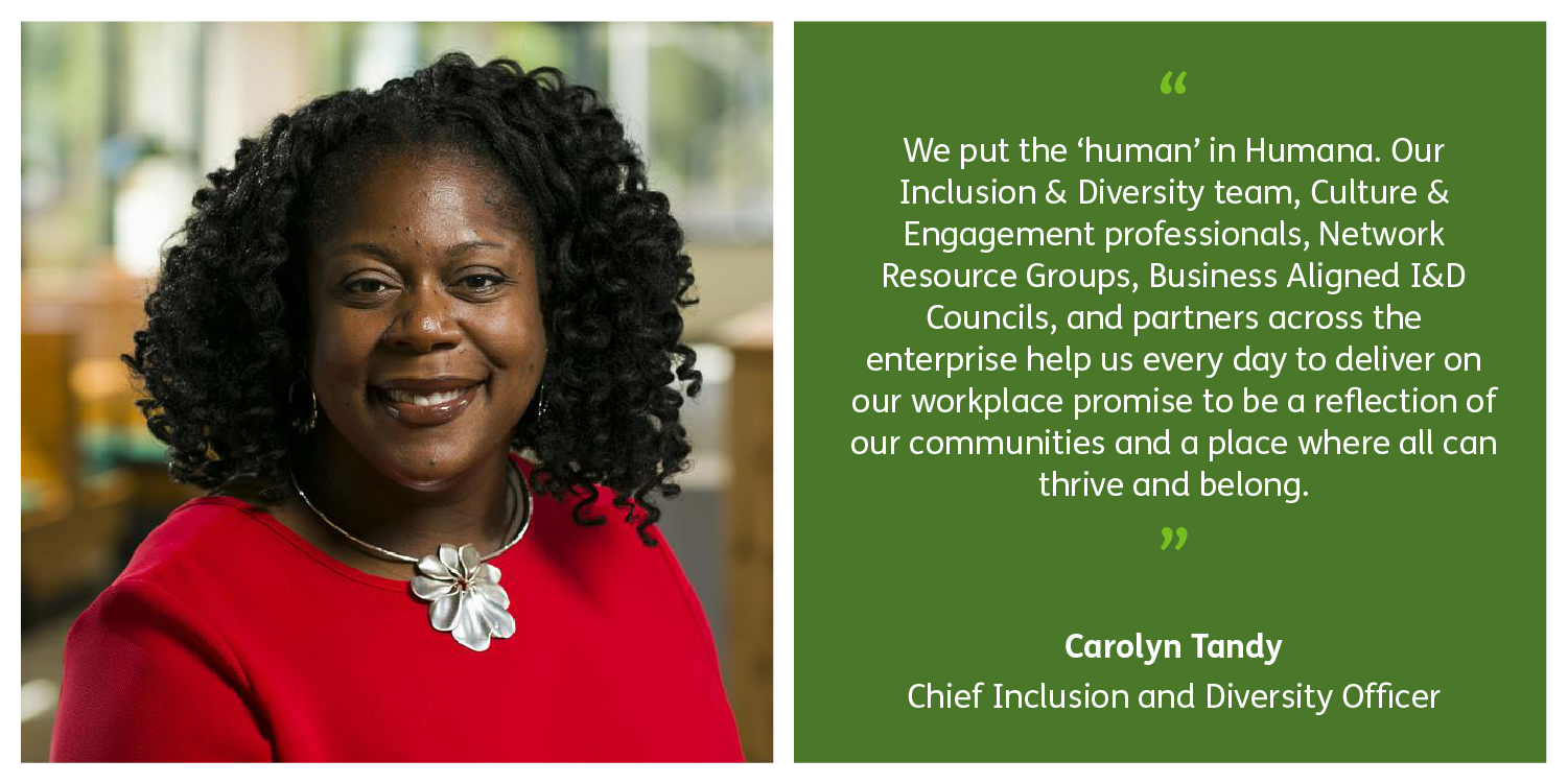 Carolyn Tandy, Humana Chief Inclusion and Diversity Officer.